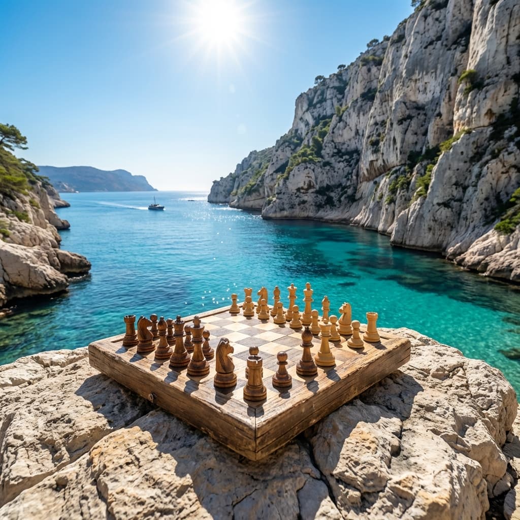 Echecs dans les Calanques